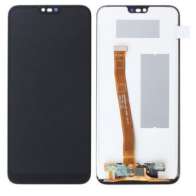 Дисплей для Honor 10 (COL-L29) чорний, зі сканером відбитка пальця 11850 фото