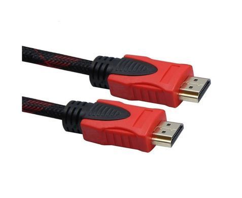Відео кабель HDMI 5m з нейлоновою обплетенням та позолоченими конекторами. 29062 фото