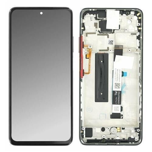 Дисплей для Xiaomi Mi 10T Lite, Redmi Note 9 Pro 5G с рамкой черный Оригинал 28410 фото