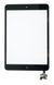Сенсор (тачскрин) Apple iPad Mini A1432, A1454, A1455, iPad Mini 2 Retina A1489, A1490, A1491 черный с кнопкой HOME 05221 фото 1