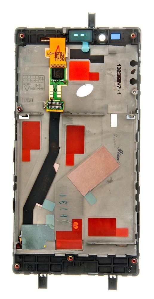 Дисплей для Nokia Lumia 720 с рамкой черный 01459 фото