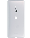 Задняя крышка для Sony H8416 Xperia XZ3,H9436,H9493,H9496, серебристая, Silver White, со стеклом камеры 23384 фото