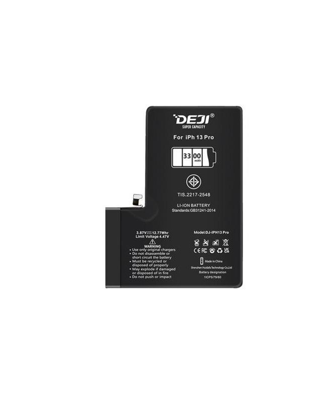 Акумулятор DEJI для Apple iPhone 13 Pro 3300mAh посилений 33058 фото