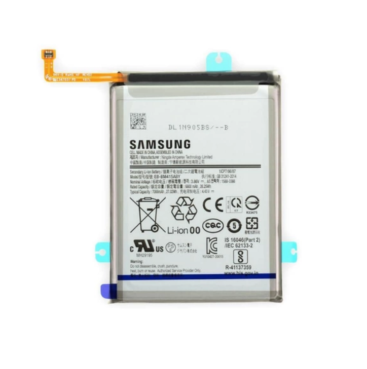 Аккумулятор Samsung EB-BM415ABY для M515 Galaxy M51, M625 Galaxy M62 5000 mAh Оригинал Китай 27257 фото