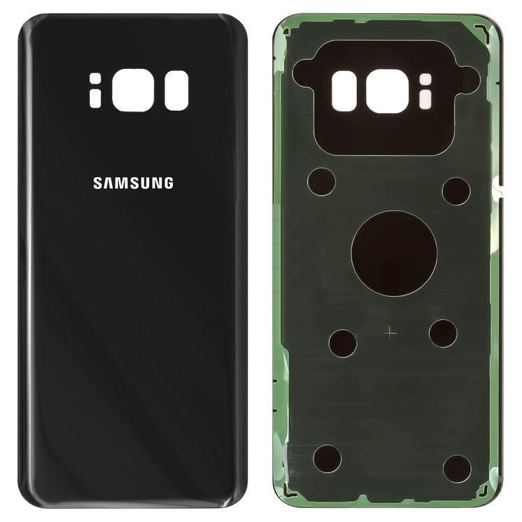 Задняя крышка для Samsung G950F Galaxy S8 (2017) черная, Midnight Black Оригинал Китай 08442 фото