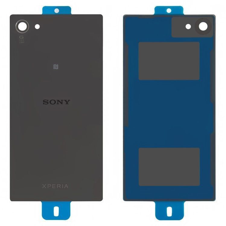 Задняя крышка для Sony E5803, E5823 Xperia Z5 Compact серая Оригинал Китай 08494 фото