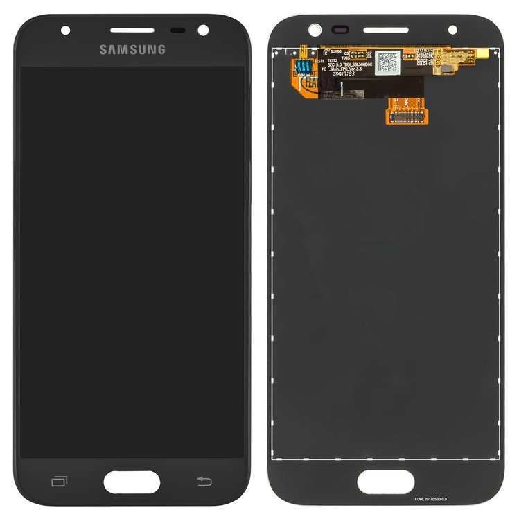 Дисплей для Samsung J330 Galaxy J3 (2017) черный OLED 18705 фото