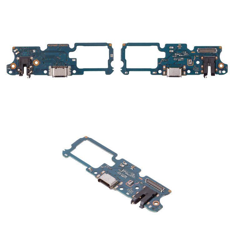 Нижняя плата для Realme 6 Pro RMX2061, RMX2063 с разьемом зарядки, с разьемом наушников и микрофоном 32959 фото