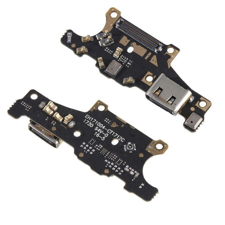 Нижняя плата для Huawei Mate 10 (ALP-L09, ALP-L29) с разьемом зарядки и микрофоном 09924 фото