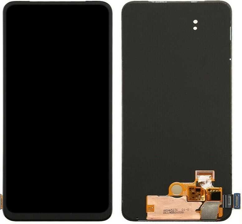 Дисплей для Oppo Reno 2Z, Realme X чорний, TFT, без функції сканера пальця 19888 фото