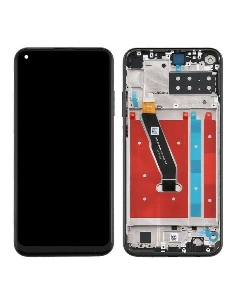Дисплей для Huawei P40 Lite E ART-L28, ART-L29, Y7p 2020, Honor 9C с рамкой черный 19970 фото