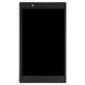 Дисплей для Lenovo Tab 4 TB-8504X LTE, 8504N з рамкою чорний, з зеленим шлейфом 31086 фото 3