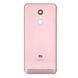 Задня кришка для Xiaomi Redmi 5 Plus зі склом камери рожева 04343 фото