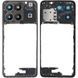 Рамка корпусу Motorola XT2521-3 Moto G15, XT2521-5 Moto G15 Power сіра, Gravity Grey зі склом камери 33611 фото 1