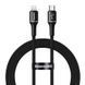 Кабель Baseus Halo Cable Type-C to Lightning 18W (1m) Black (CATLGH-01) 20470 фото 2