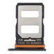 Держатель Sim-карты Xiaomi 12T, Xiaomi 12T Pro, Redmi K50 Ultra черный, на две Sim карты 31702 фото 1