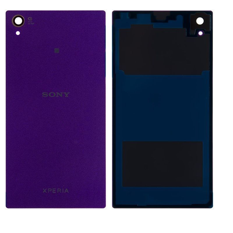 Задняя крышка для Sony C6902, C6903, C6906, C6943 Xperia Z1 (L39h) фиолетовая Оригинал Китай 07766 фото