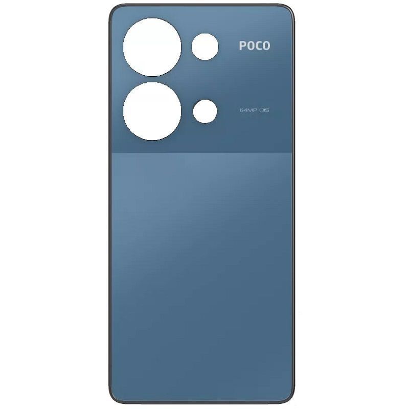 Задня кришка для Xiaomi Poco M6 Pro 2312FPCA6G синя оригінал Китай 30210 фото