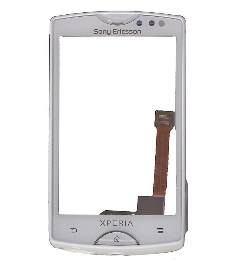 Сенсор (тачскрин) Sony Ericsson ST15i Xperia Mini и рамкой белый 00559 фото
