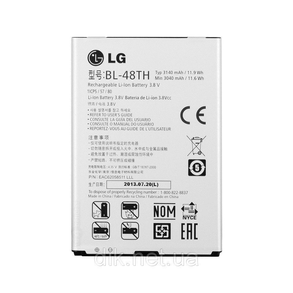 Аккумулятор LG BL-48TH для LG D680, D686, E980, E940, E977, E980, E986, E988, P686 3140 mAh 04105 фото