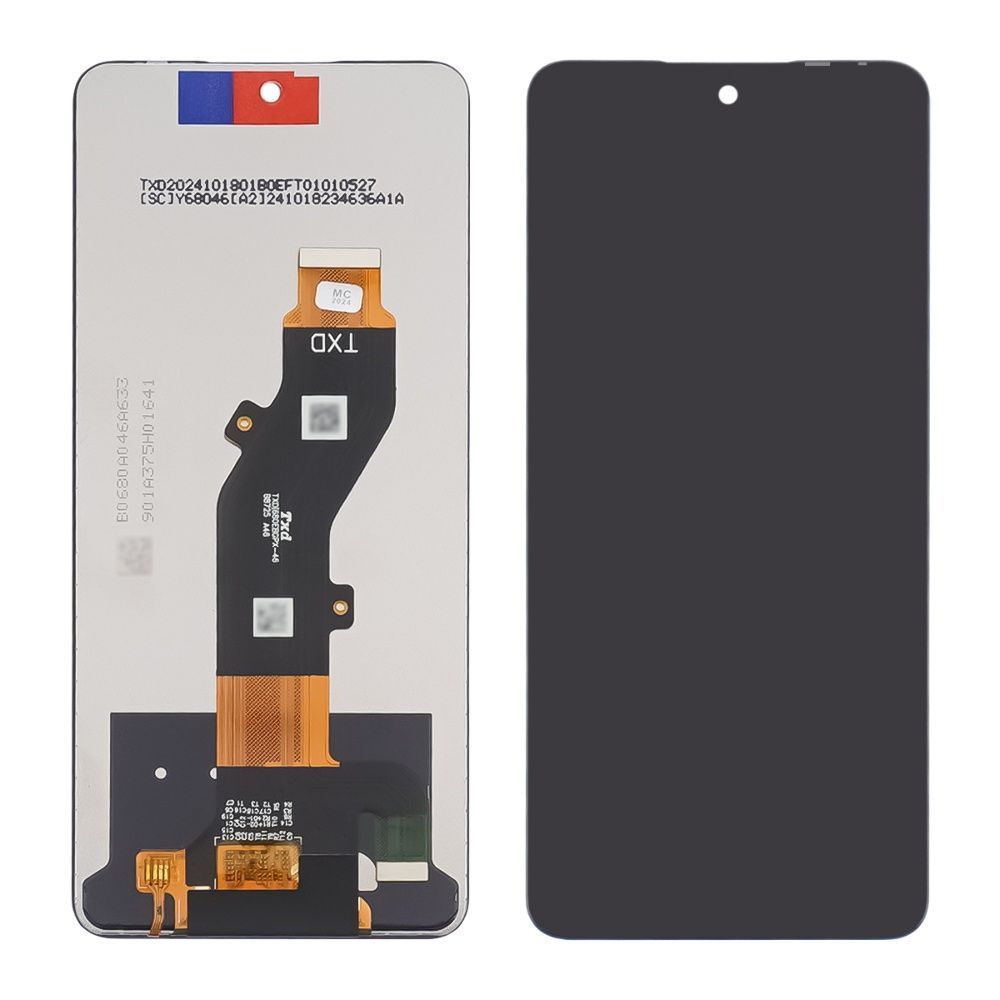 Дисплей для Tecno Spark 30 KL6 черный 31037 фото