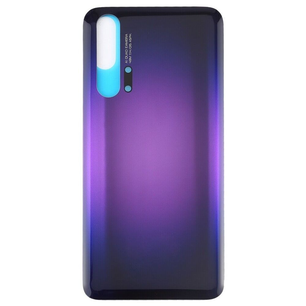 Задняя крышка для Huawei Honor 20 Pro (YAL-AL10, YAL-L41) черно-фиолетовая, Phantom Black 15411 фото