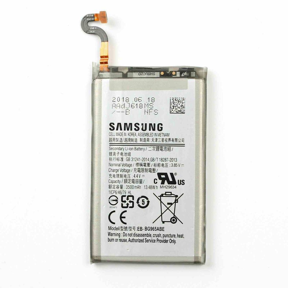 Аккумулятор Samsung EB-BG965ABE для Samsung G965F Galaxy S9 Plus 3500mAh 13228 фото