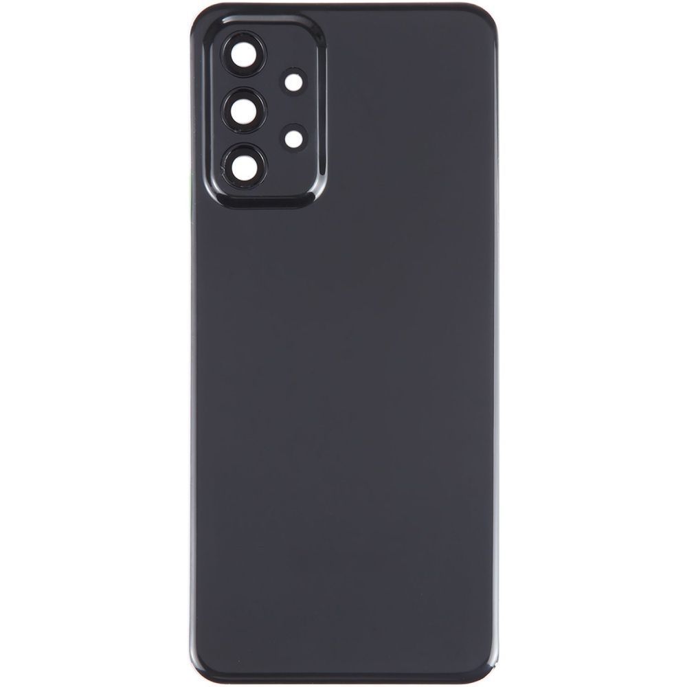 Задняя крышка для Samsung A235 Galaxy A23 черная со стеклом камеры 32710 фото