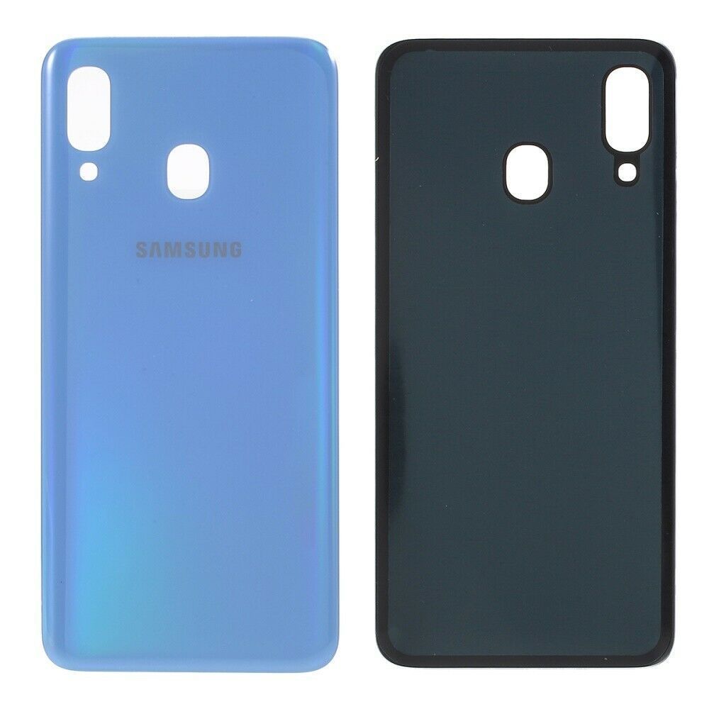 Задня кришка для Samsung A405 Galaxy A40 2019 блакитна, Оригінал Китай 13195 фото
