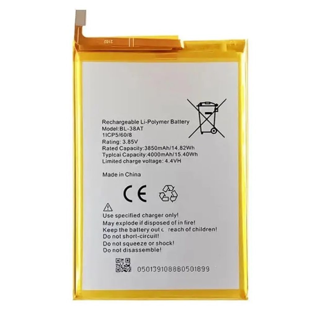 Аккумулятор для Tecno BL-38AT для Tecno Pop 2 Power 4000 mAh 30620 фото
