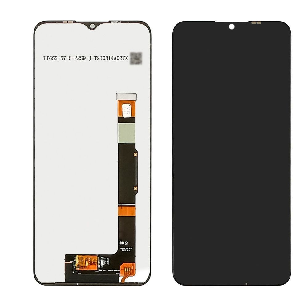 Дисплей для TCL 30E, TCL 30 SE, TCL 305, TCL 306 (6102Х) чорний 29762 фото