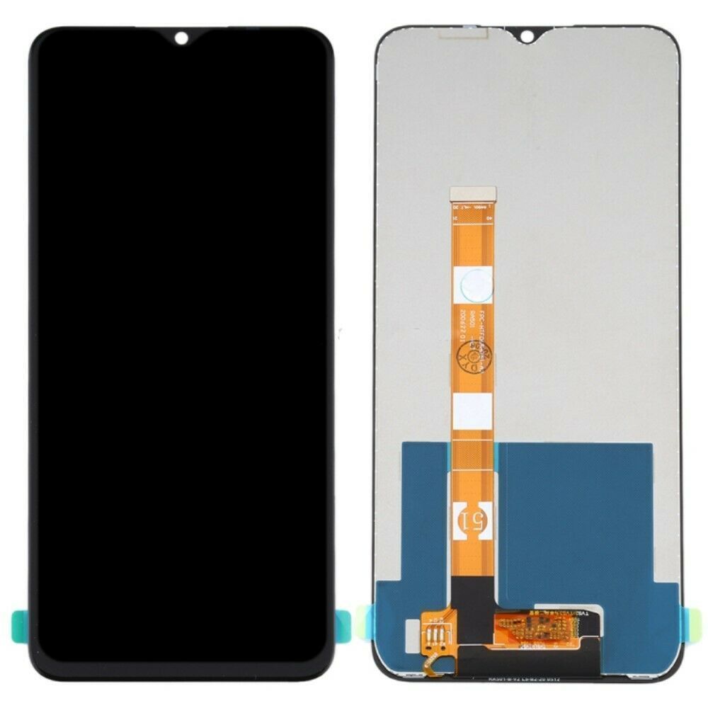 Дисплей для Oppo Realme C11, Realme C12, Realme С15, Narzo 30A чорний, версія p/n : TFT5K3286 FPC- B1-E 19971 фото