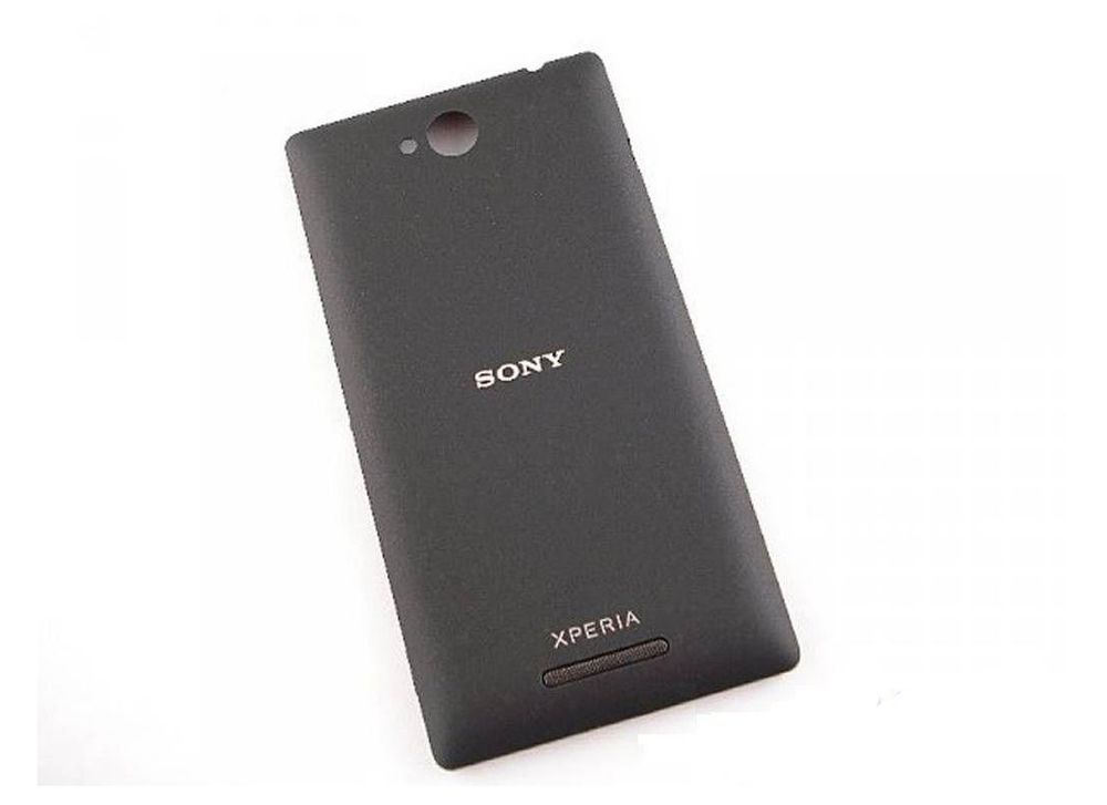 Задняя крышка для Sony C2305 Xperia C черная 07767 фото