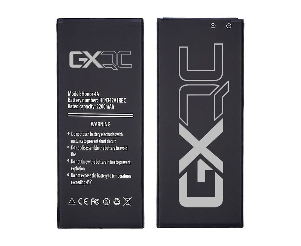 Аккумулятор GX HB4342A1RBC для Honor 4A SCL-L01, Honor 5, Y5 II CUN-U29, CUN-L21, Y6 II Compaq 2200 mAh 25770 фото