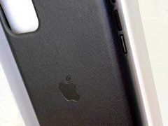 Чехол кожаный Leather Case Apple iPhone 11 Black 16726 фото
