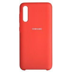 Чехол силиконовый Silicone Case для Samsung A705F A70 (2019) Red 14418 фото