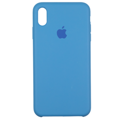 Чехол силиконовый Silicone Case для Apple iPhone X, iPhone XS Sea Blue 13790 фото