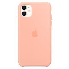 Чехол силиконовый Silicone Case High Copy для Apple iPhone 11 Grapefruit 21751 фото