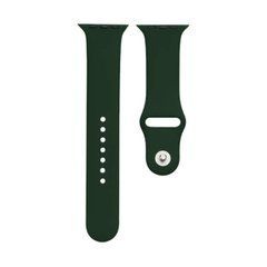 Ремешок для смарт-часов Apple Watch Silicone Classic 42/44/45/49mm Pine Green 28786 фото