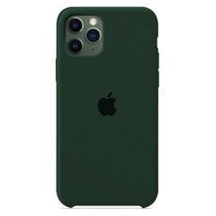 Чехол силиконовый Silicone Case для Apple iPhone 11 Pro Deep green 18430 фото