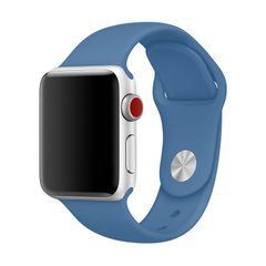 Ремешок для смарт-часов Apple Watch 38/40mm Sport Band Denim Blue, размер M/L 14773 фото