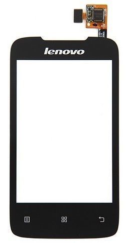 Сенсор (тачскрин) Lenovo A269i черный 00659 фото