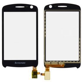 Сенсор (тачскрин) Lenovo P707 черный 00768 фото