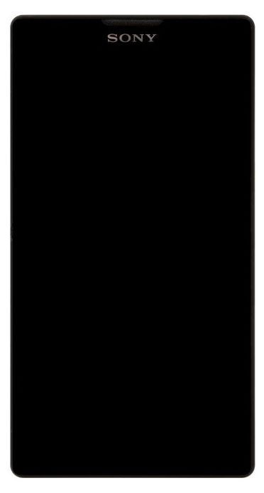 Дисплей Sony C6502, C6503, C6506 Xperia ZL и рамкой черный 00923 фото