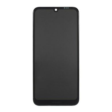 Дисплей для Huawei Y6 2019 MRD-LX1, Y6 Prime 2019, Y6s, Honor 8A JAT-LX1 з рамкою чорний 15468 фото