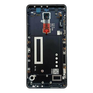 Задня кришка для Nokia 5 Dual Sim TA-1053 чорна, Matte Black зі склом камери 14597 фото