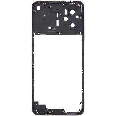 Рамка корпусу Oppo A96 4G CPH2333 черная, Starry Black со стеклом камеры 33813 фото