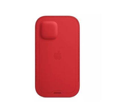 Кожаный чехол-книжка Apple iPhone 12 Pro MagSafe Red 25287 фото