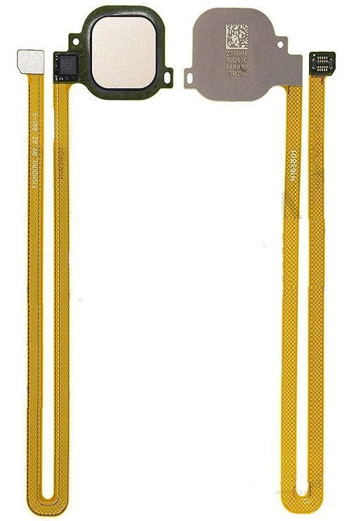 Шлейф для Huawei Nova (CAN-L11) зі сканером відбитка пальця золотистий 08540 фото
