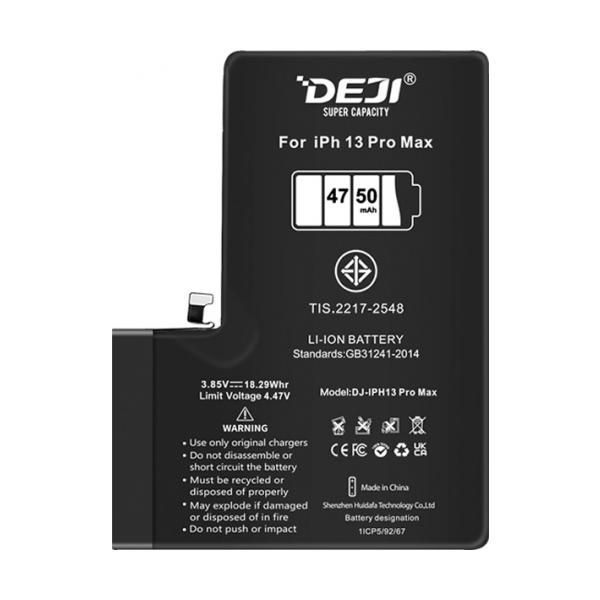 Акумулятор DEJI для Apple iPhone 13 Pro Max 4750mAh посилений 33059 фото